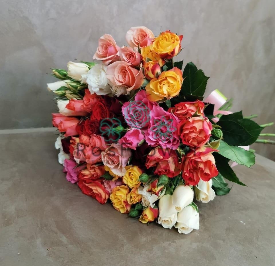 Букет цветов из: Розы в Бачи-Юрте