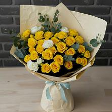 Букет цветов из:  Розы в Бачи-Юрте