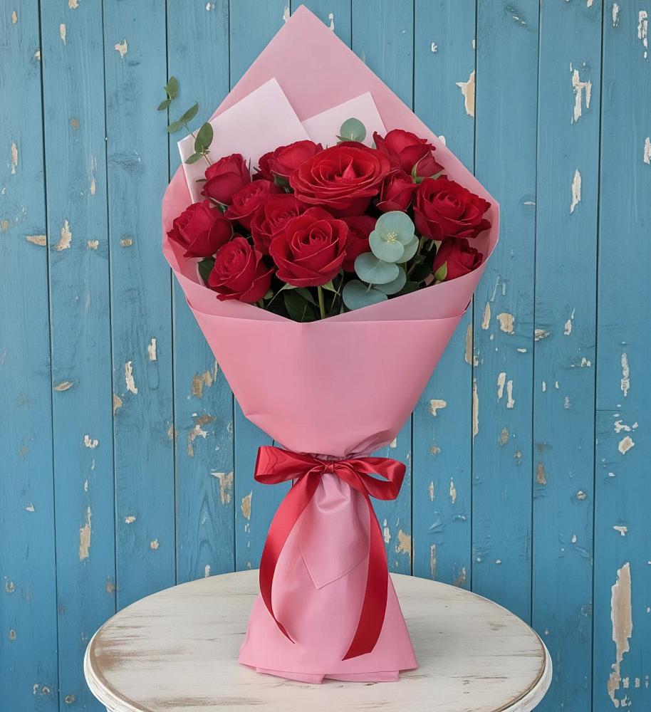 Букет цветов из: Розы в Бачи-Юрте