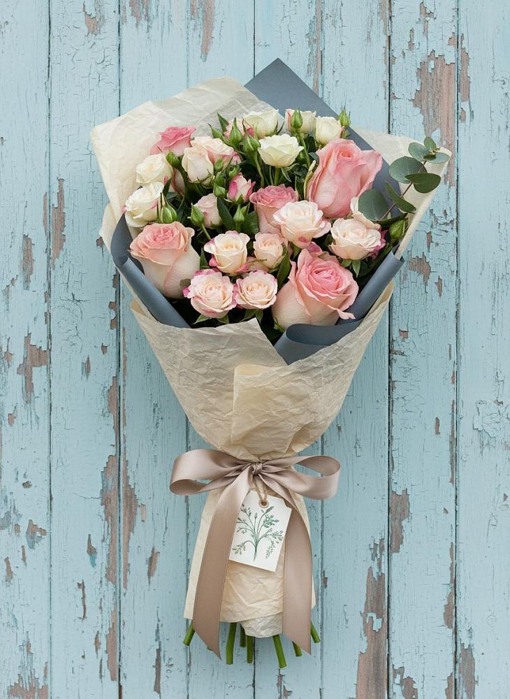 Букет цветов из: Розы в Бачи-Юрте