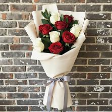 Букет цветов из:  Розы в Бачи-Юрте