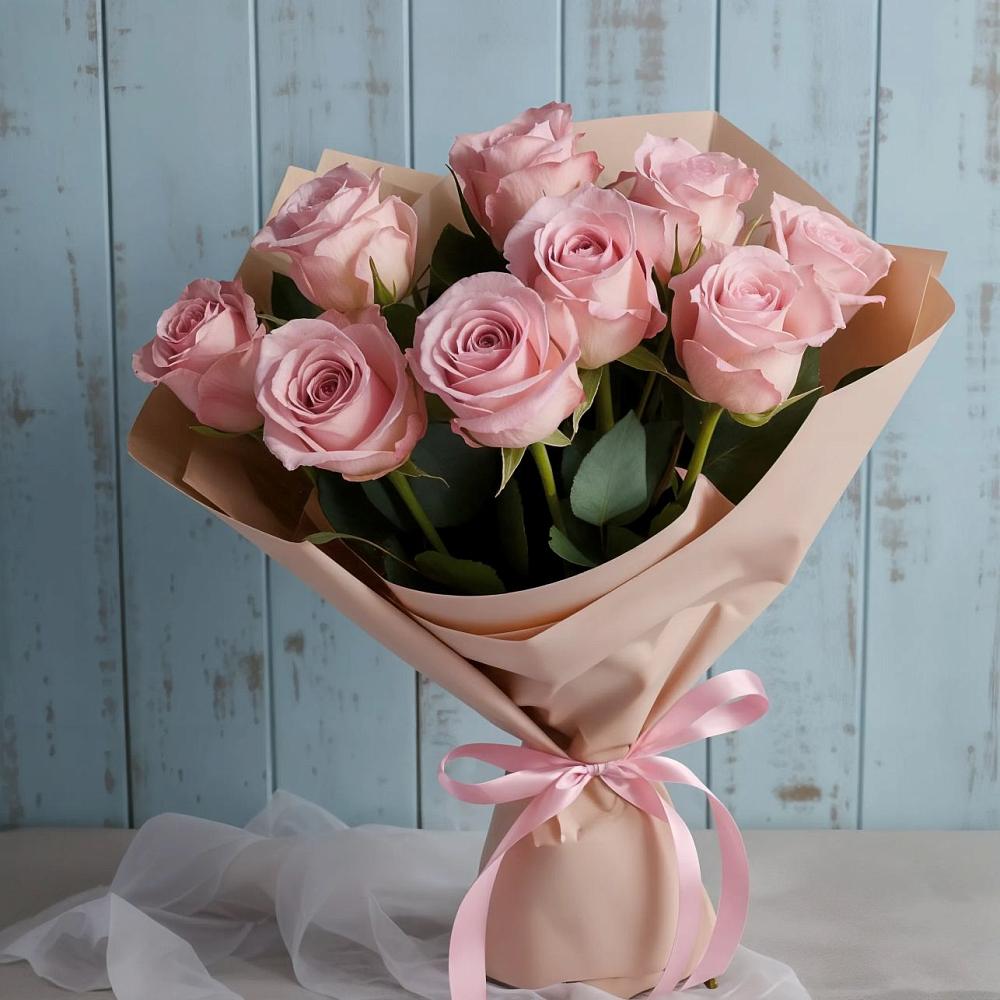 Букет цветов из: Розы в Бачи-Юрте