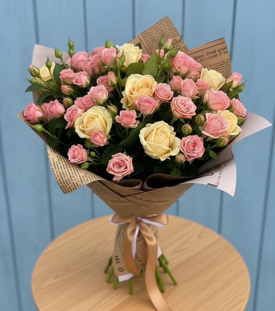 Букет цветов из: Розы в Бачи-Юрте