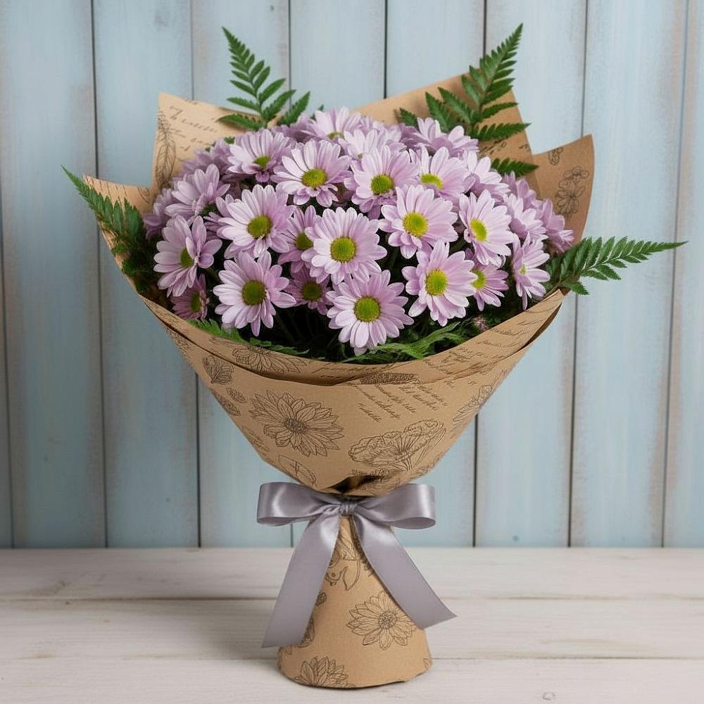 Букет цветов из: Хризантемы в Бачи-Юрте