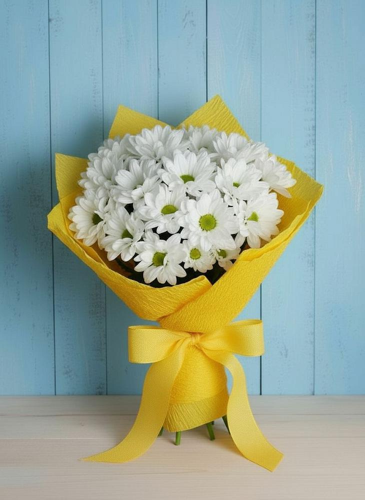 Букет цветов из: Хризантемы в Бачи-Юрте