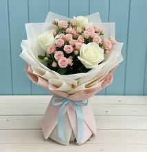 Букет цветов из:  Розы в Бачи-Юрте