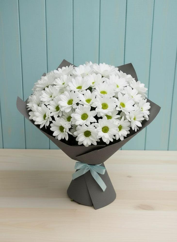 Букет цветов из: Хризантемы в Бачи-Юрте