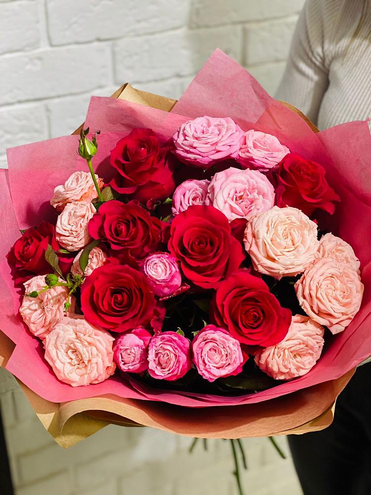 Букет цветов из: Розы в Бачи-Юрте