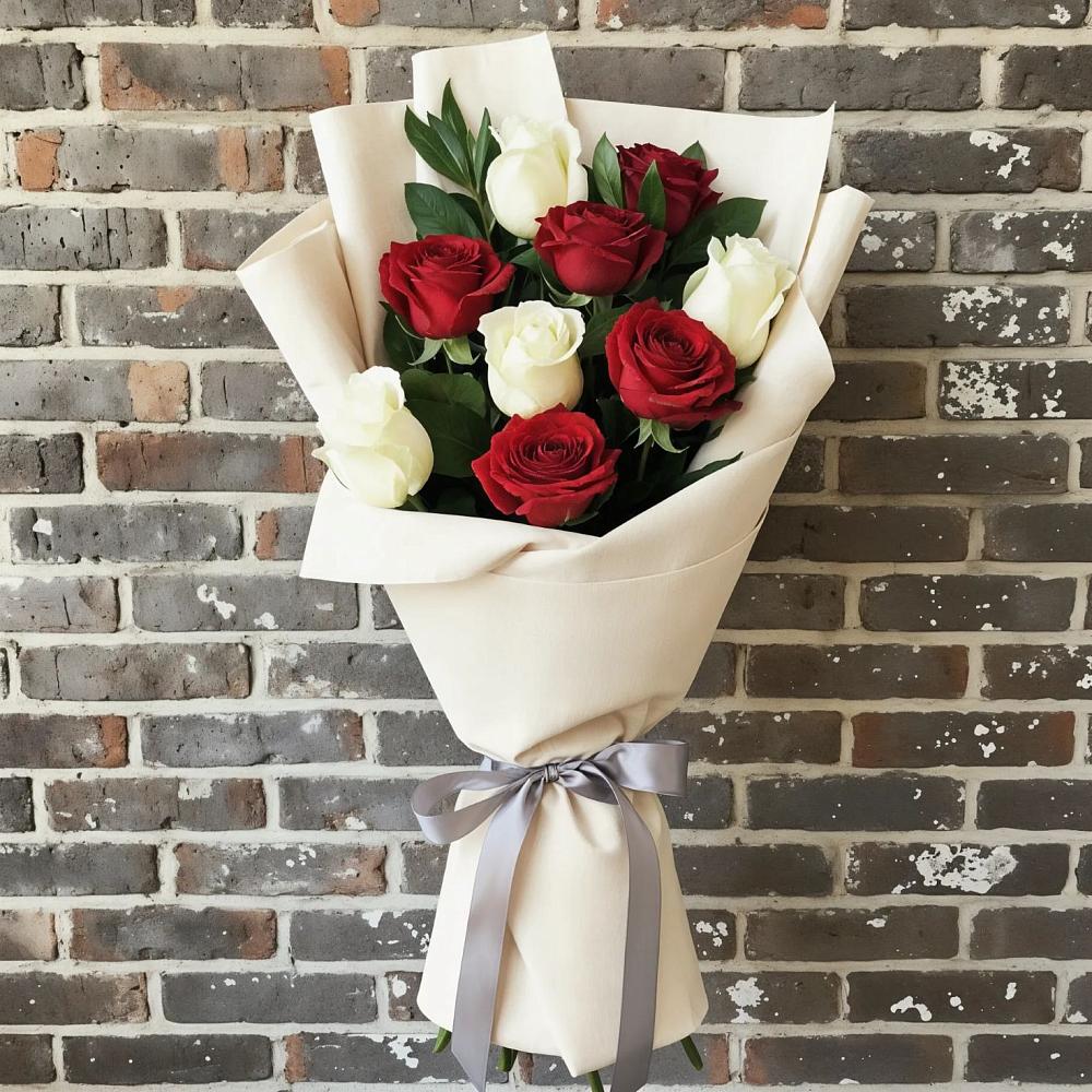 Букет цветов из: Розы в Бачи-Юрте