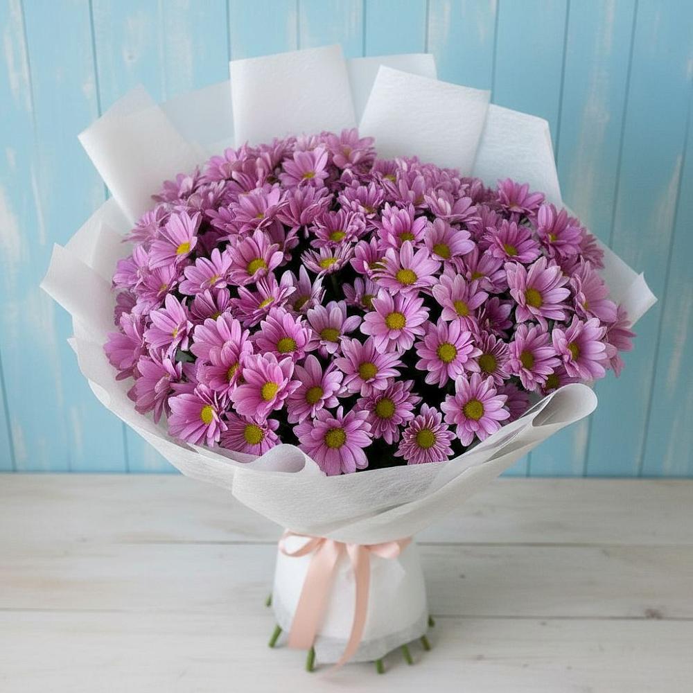 Букет цветов из: Хризантемы в Бачи-Юрте