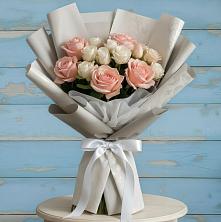 Букет цветов из:  Розы в Бачи-Юрте
