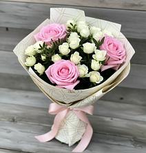 Букет цветов из:  Розы в Бачи-Юрте