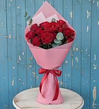 Букет цветов из:  Розы в Бачи-Юрте