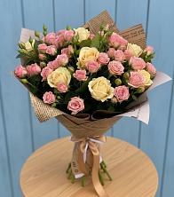 Букет цветов из:  Розы в Бачи-Юрте