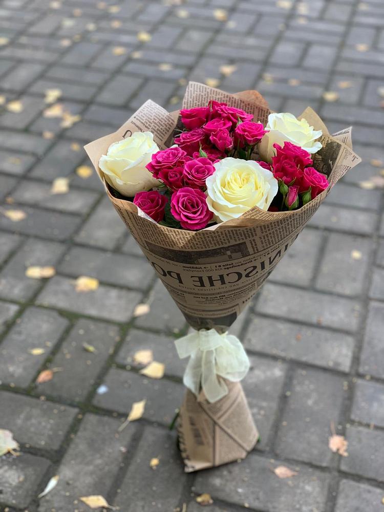 Букет цветов из: Розы в Бачи-Юрте