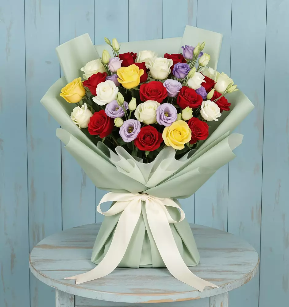 Букет цветов из: Розы в Бачи-Юрте