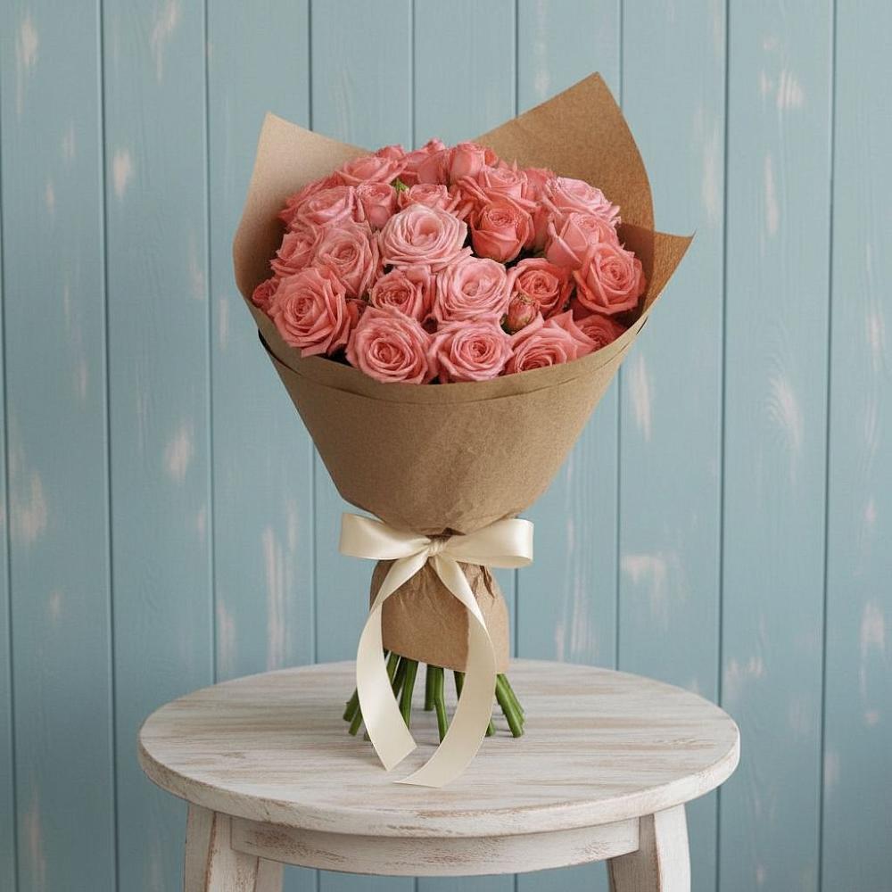 Букет цветов из: Розы в Бачи-Юрте