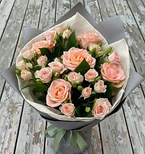 Букет цветов из:  Розы в Бачи-Юрте