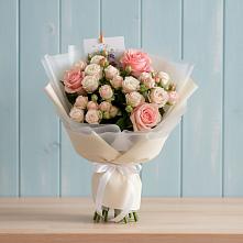 Букет цветов из:  Розы в Бачи-Юрте