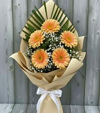 Букет цветов из:  Герберы #REPLACE_PRED# Бачи-Юрте