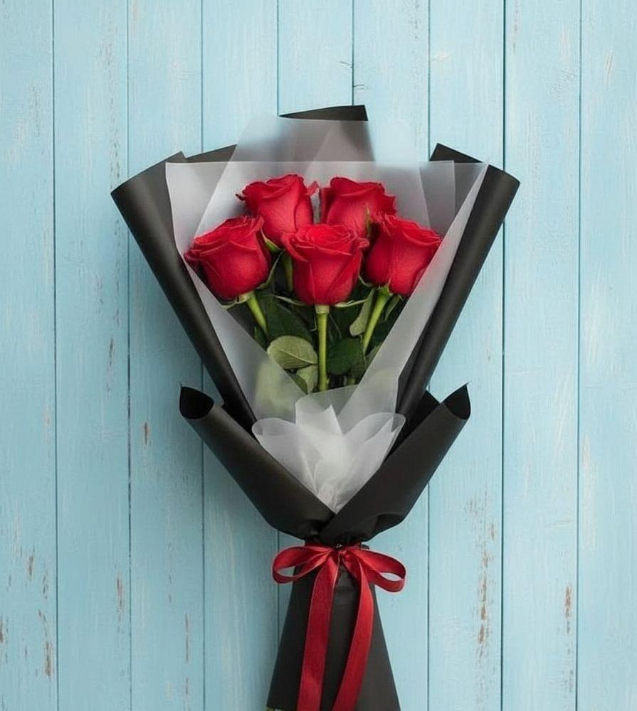 Букет цветов из: Розы в Бачи-Юрте