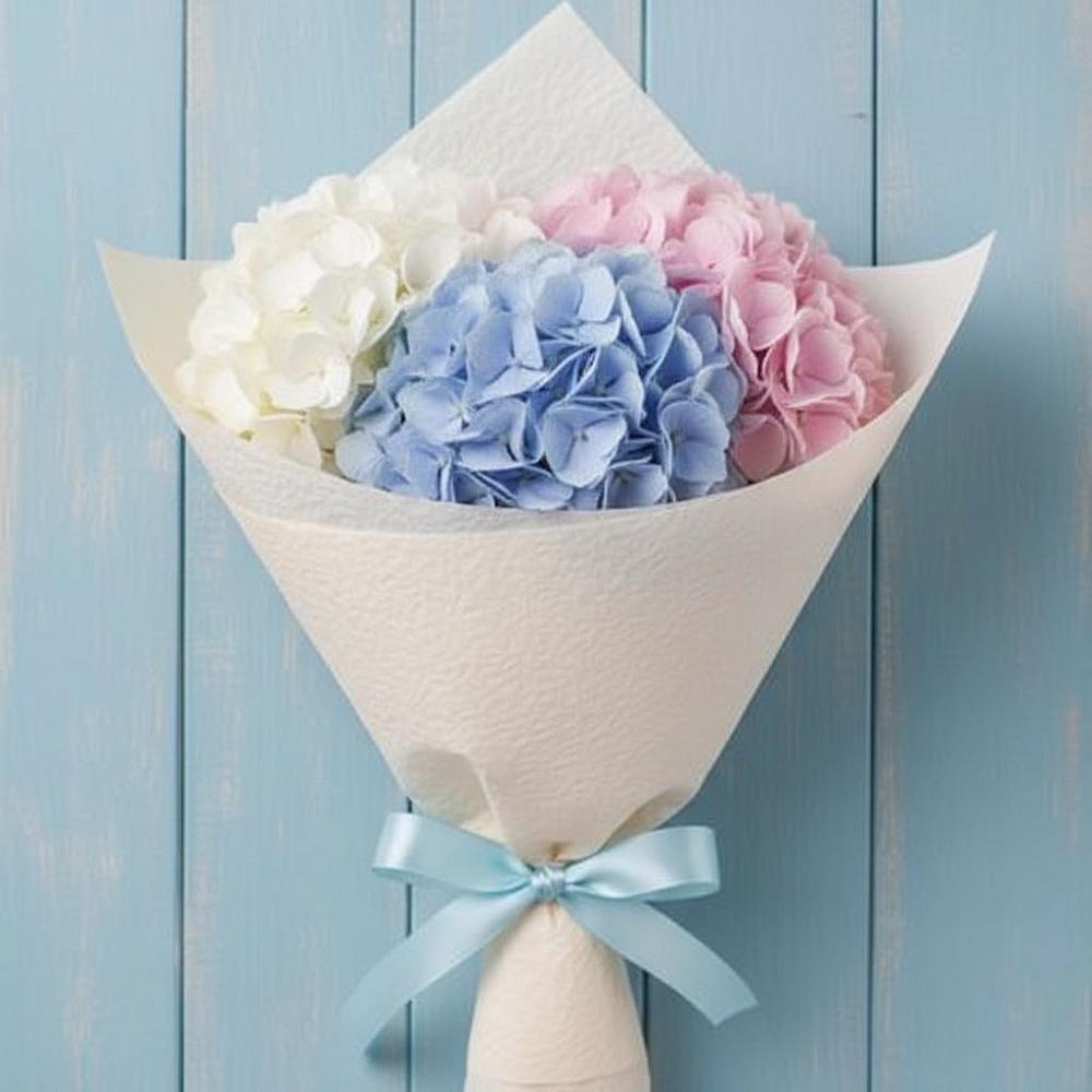 Букет цветов из: Гортензия в Бачи-Юрте